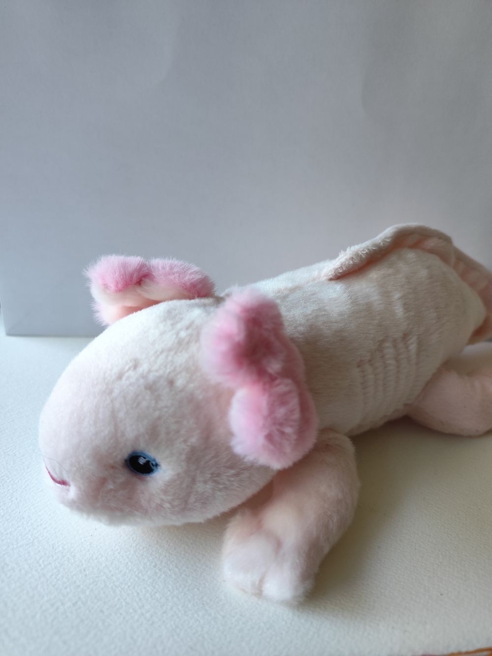 Aurora Eco Nation Pink Axolotl Plush 12"